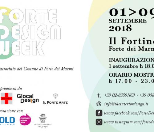 Torna la seconda edizione della Forte Design Week