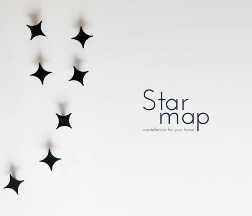 Star Map, l’attaccapanni a forma di stella
