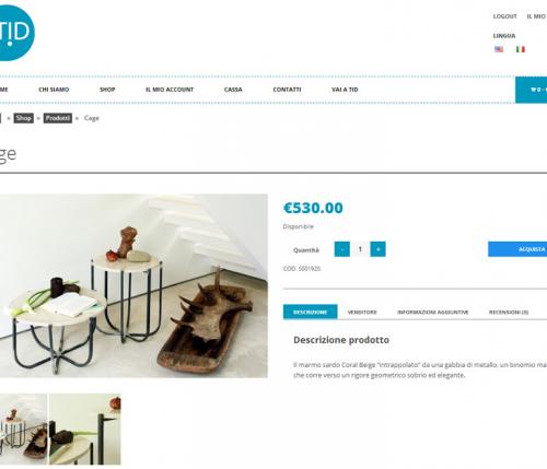TID vola sul web: nasce l’e-commerce per new designer
