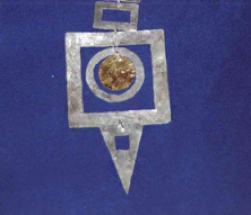 Anna Maria Grandi: collare medievale in argento e centrale in oro