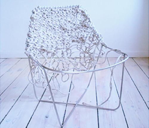 PAPER KNITTED CHAIR