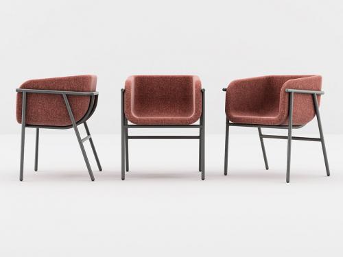 Flora, la poltroncina di Chairs & More dal design fresco e accativante