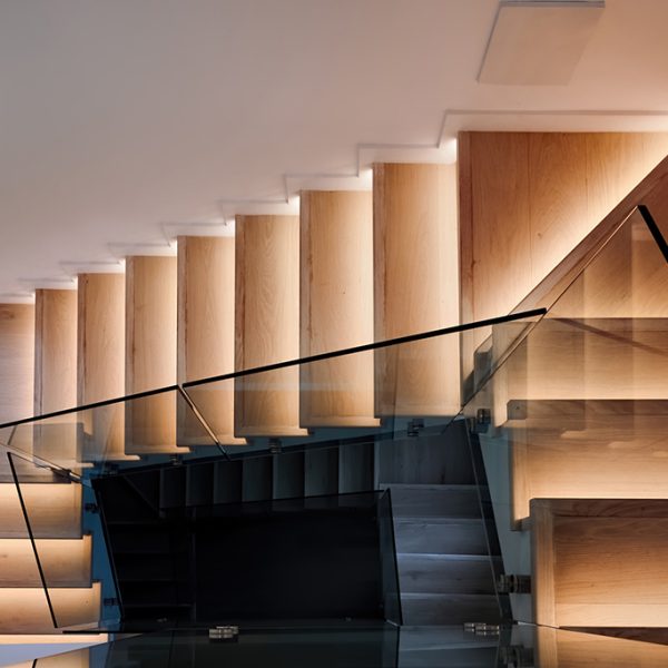 Wooden stairs in Limassol, Cyprus