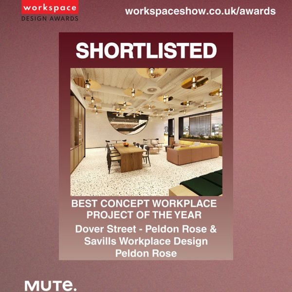 Awards Shortlist - Best Concept Workplace Project - Peldon Rose